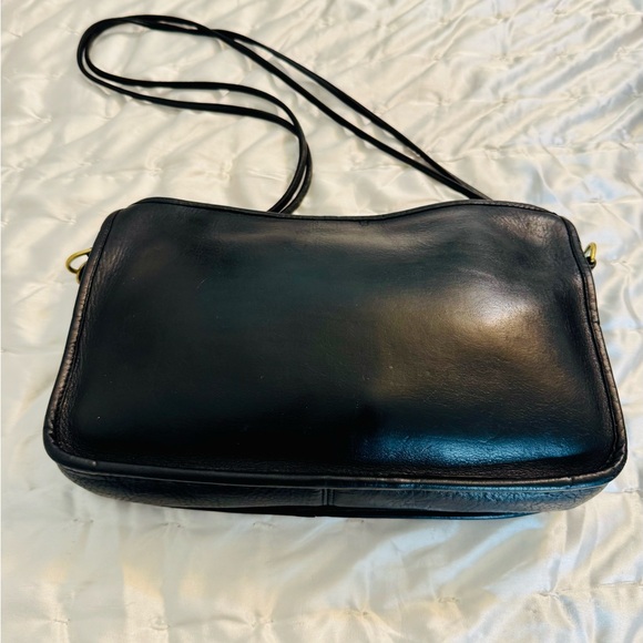 Coach  Basic Bag in Black Leather 1970’s/80’s - Picture 11 of 12
